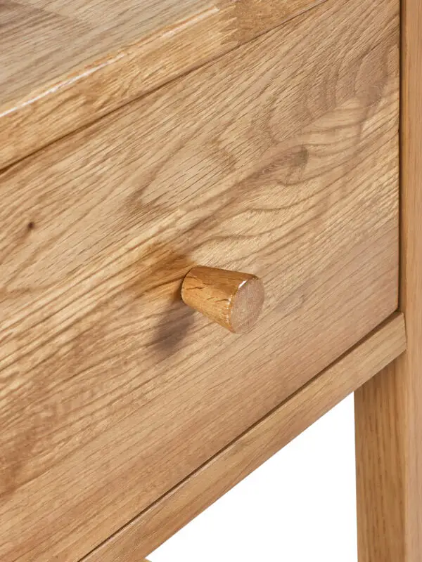 Coxmoor 1 Drawer - Oak - Image 10