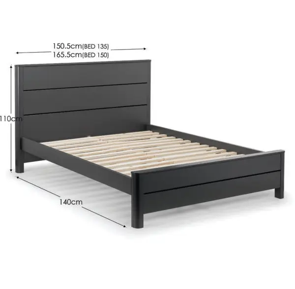 Chloe 135cm Double Bed - Image 8