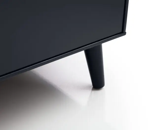 Alicia 2 Drawer Bedside - Anthracite - Image 7