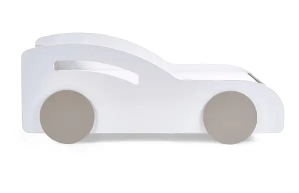 Atlantis Toddler Car Bed - White - Image 5