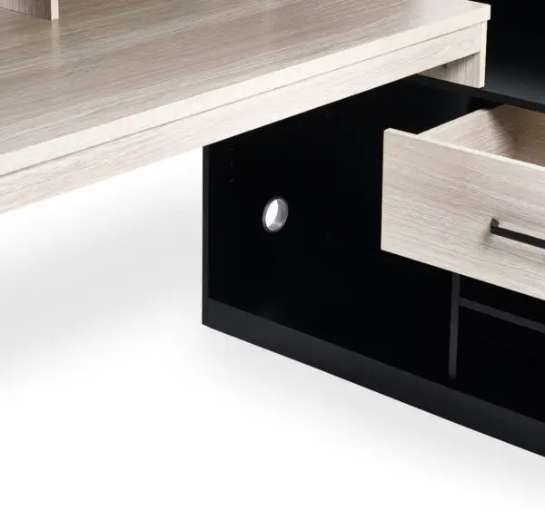 Blaze Gaming Highsleeper - Black And Pale Wood - Image 8