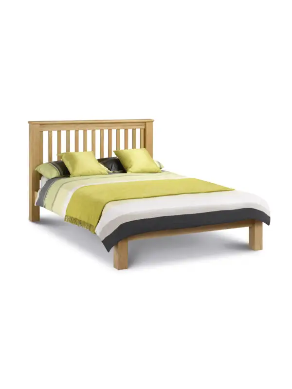 Amsterdam Oak Low Footend 135cm Double Bed - Image 2