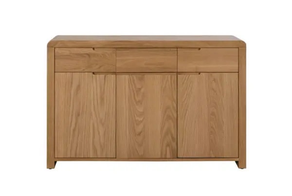Curve Oak Sideboard - Image 4