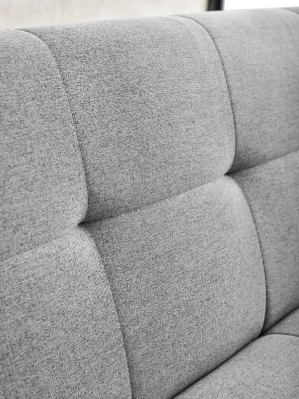 Alfie 3 Seater Grey Linen Storage Sofabed - Image 15