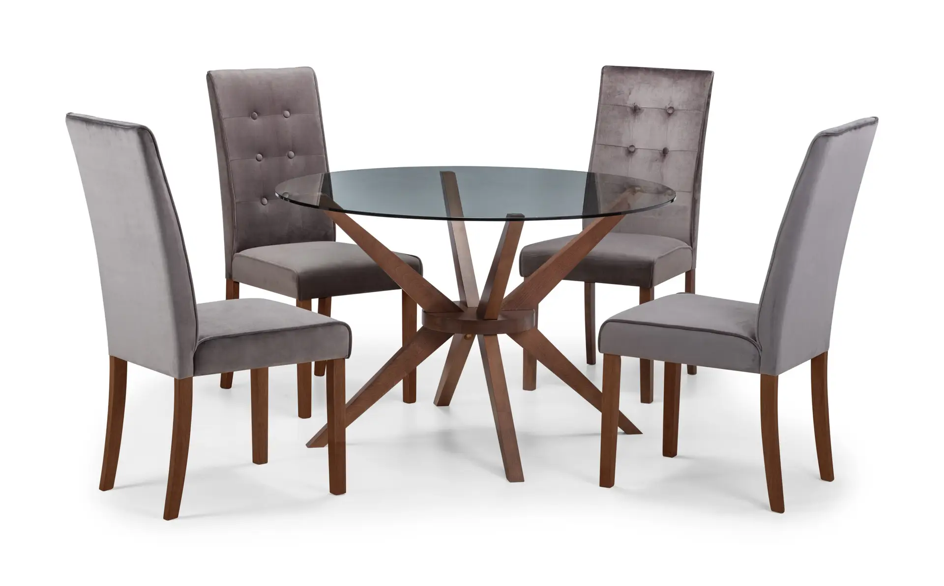 Chelsea 120cm Round Glass Table - Image 5