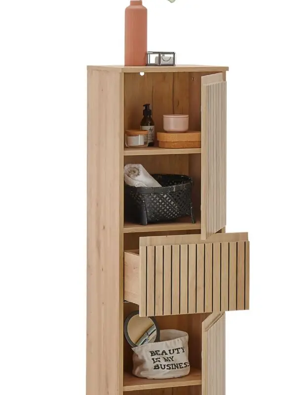 Austin 2 Door & 1 Drawer Narrow Cabinet - Image 9
