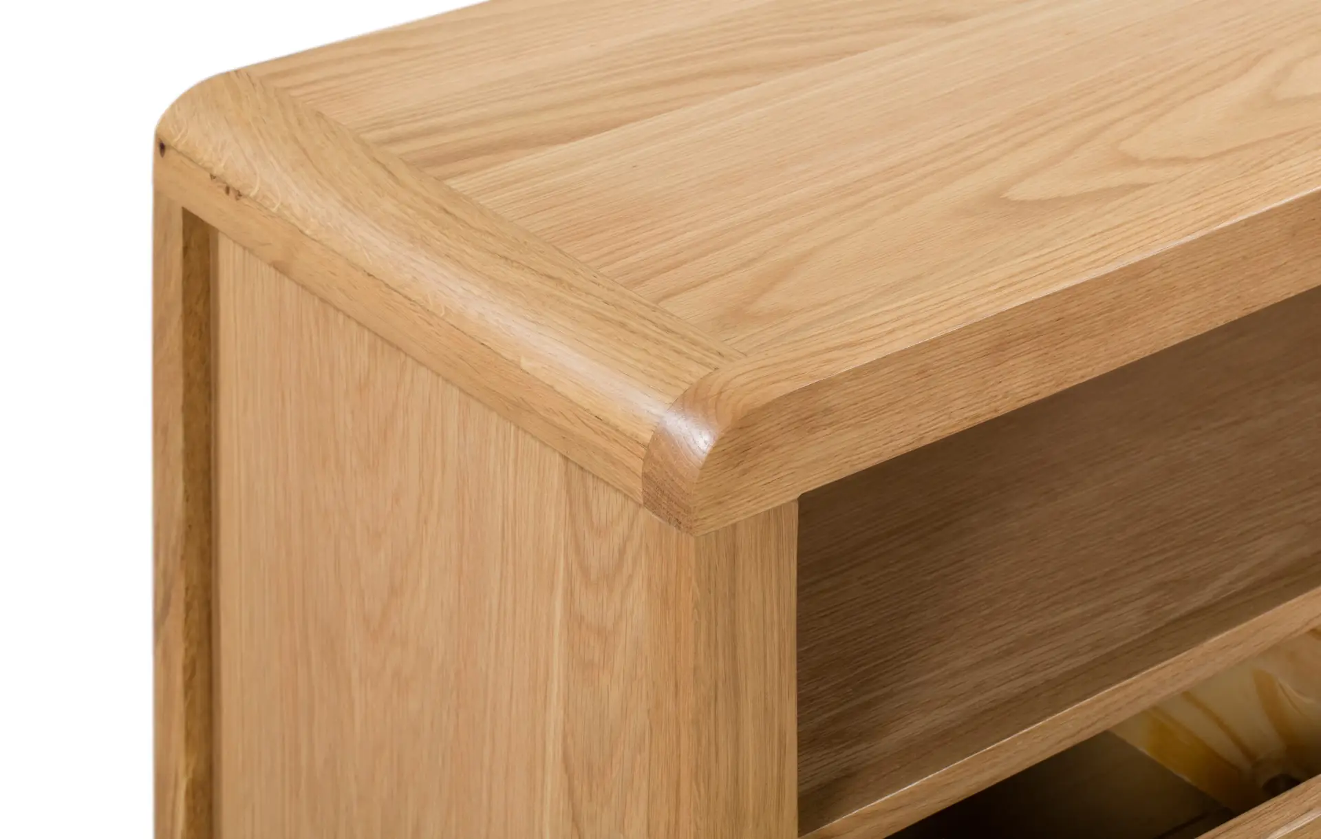 Curve Oak Tv Unit - Image 6