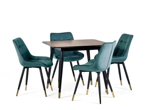 Set Of 2 Hadid Dining Chairs - Green - Image 6