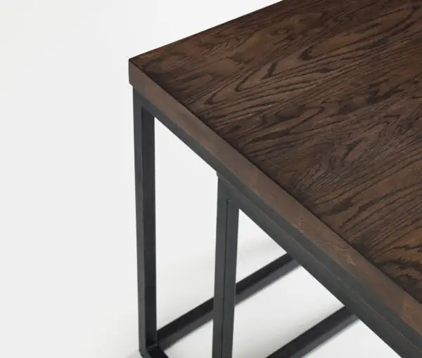 Brooklyn Nesting Lamp Tables - Dark Oak - Image 6
