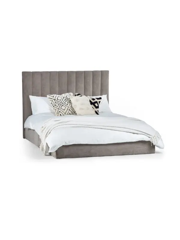 Eloise 90cm Single Bed - Grey - Image 2