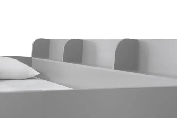Domino Triple Sleeper Light Grey - Image 9