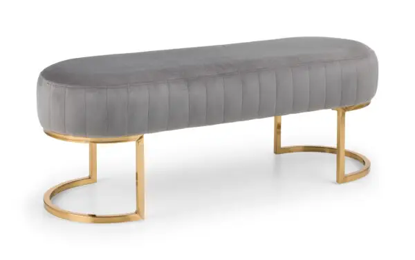 Harrogate Bench - Grey - Image 3