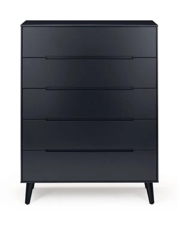 Alicia 5 Drawer Chest - Anthracite - Image 4