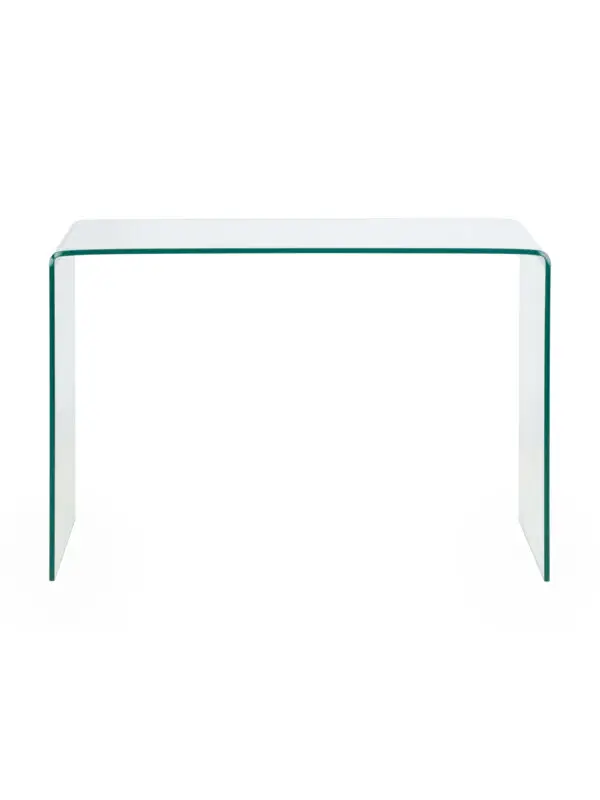 Amalfi Bent Glass Console Table - Image 3