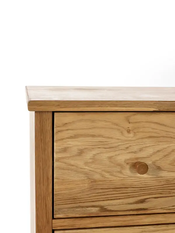 Coxmoor 3 Drawer Chest - Oak - Image 10