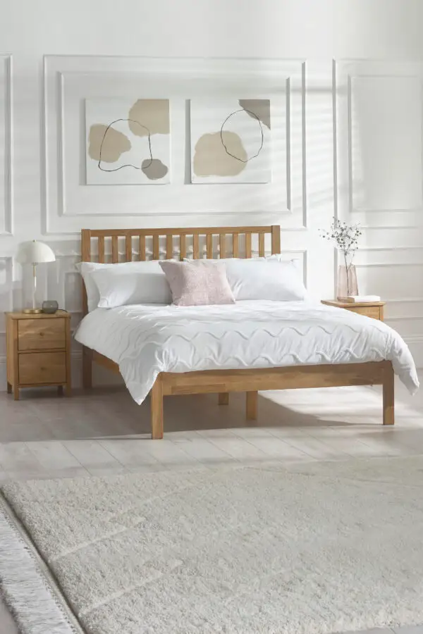 Coxmoor 135cm Bed - Oak - Image 2