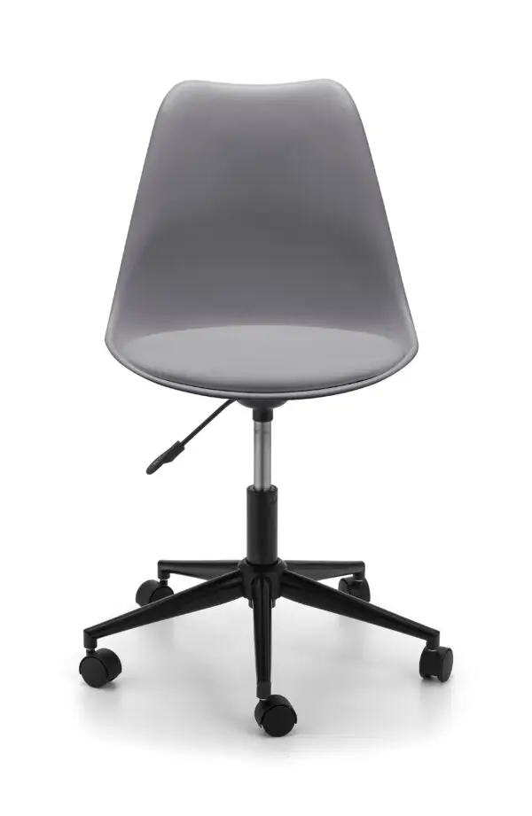 Erika Office Chair - Grey/Black - Image 2