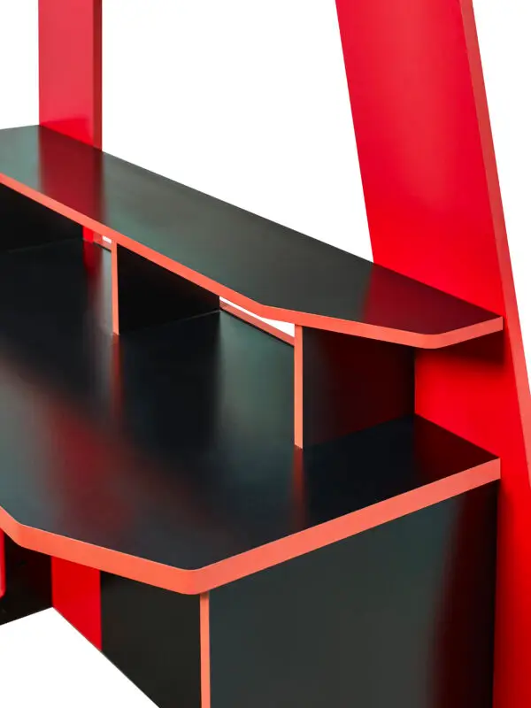 Eagle Single 90cm Gaming Highsleeper - Black and Red - Image 17