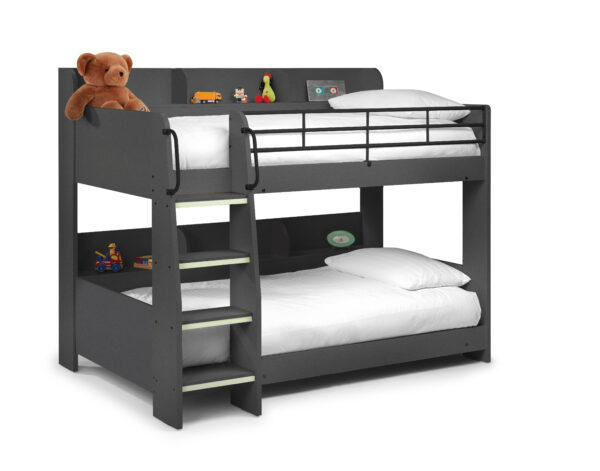 Domino Bunk Bed - Anthracite - Image 2
