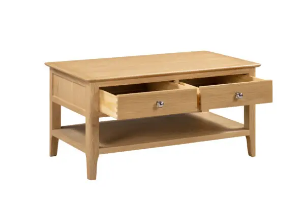 Cotswold Coffee Table With 2 Drawers - Image 3