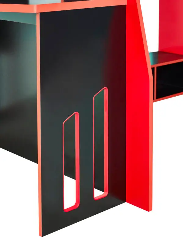 Eagle Single 90cm Gaming Highsleeper - Black and Red - Image 18