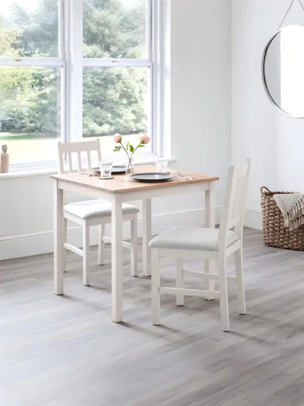 Set Of 2 Coxmoor Dining Chairs - Ivory