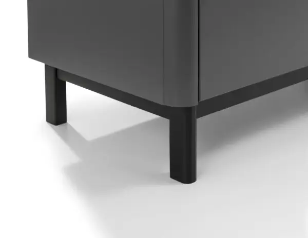 Chloe Storm Grey 4 Drawer Chest - Image 9