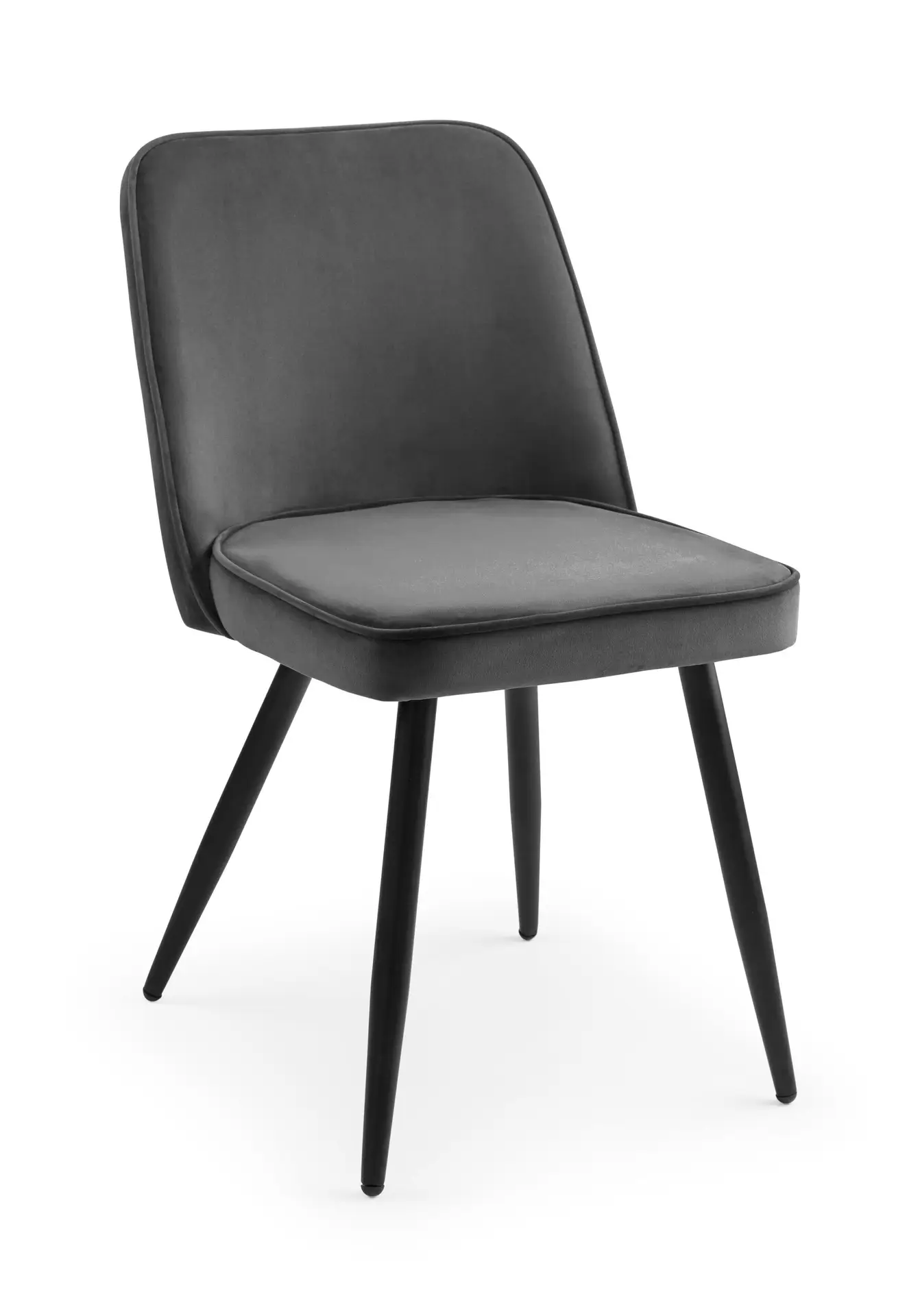 Set Of 2 Burgess Dining Chairs - Grey - Image 2
