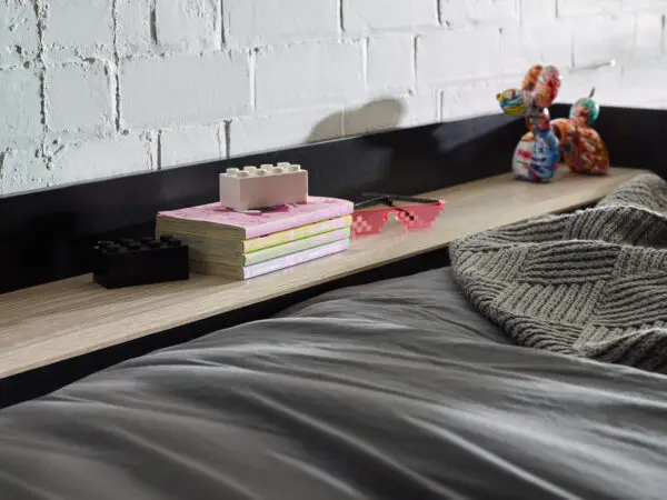 Blaze Gaming Highsleeper - Black And Pale Wood - Image 15