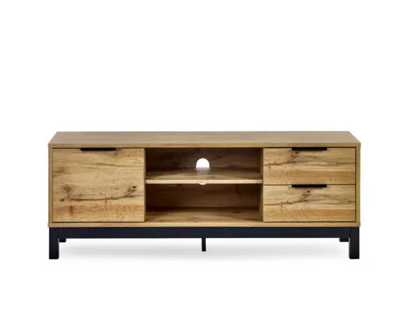Bali Tv Unit - Light Oak - Image 5