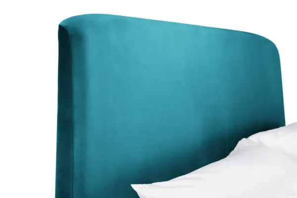 Frida Ottoman Storage 135cm Double Bed - Teal - Image 7