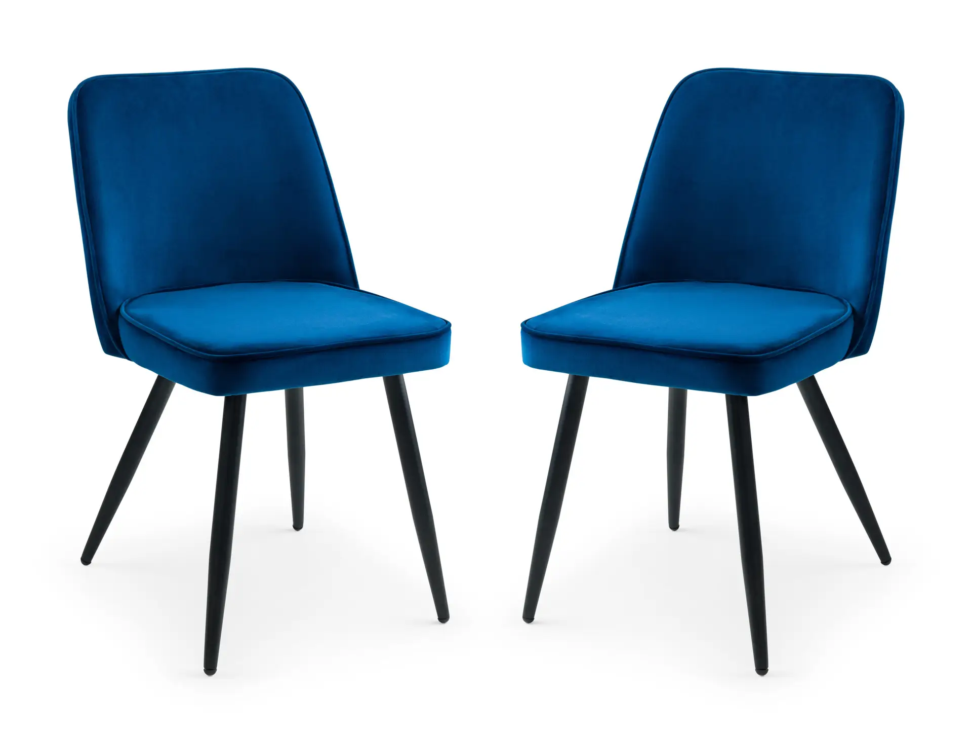 Set Of 2 Burgess Dining Chairs - Blue