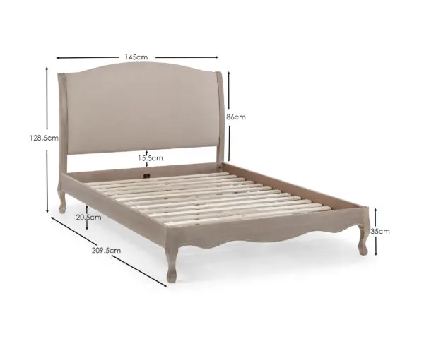 Camille 135cm Double Bed - Image 10