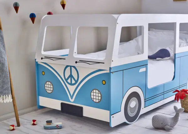 Campervan Bed - Light Blue - Image 10