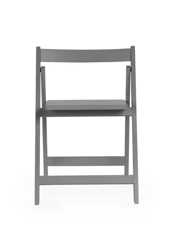 Gatan Small Gateleg Table With 2 Chairs - Grey - Image 10