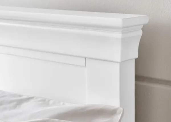 Clermont 150Cm King Bed - Surf White - Image 6