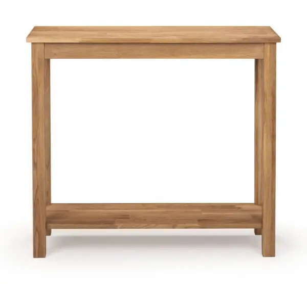 Coxmoor 90cm Console Table - Oak - Image 4