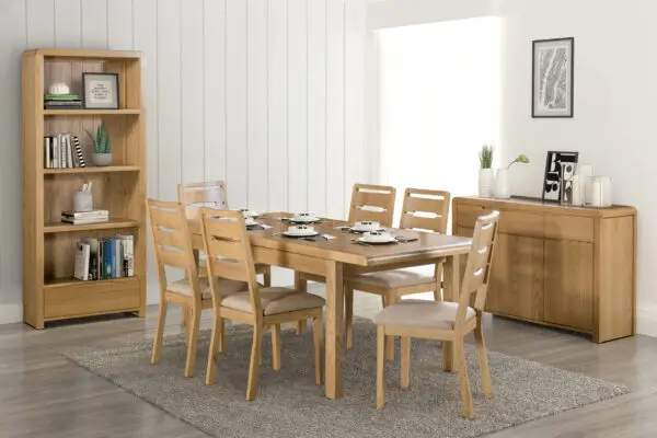 Set Of 2 Curve Dining Chairs - Image 5