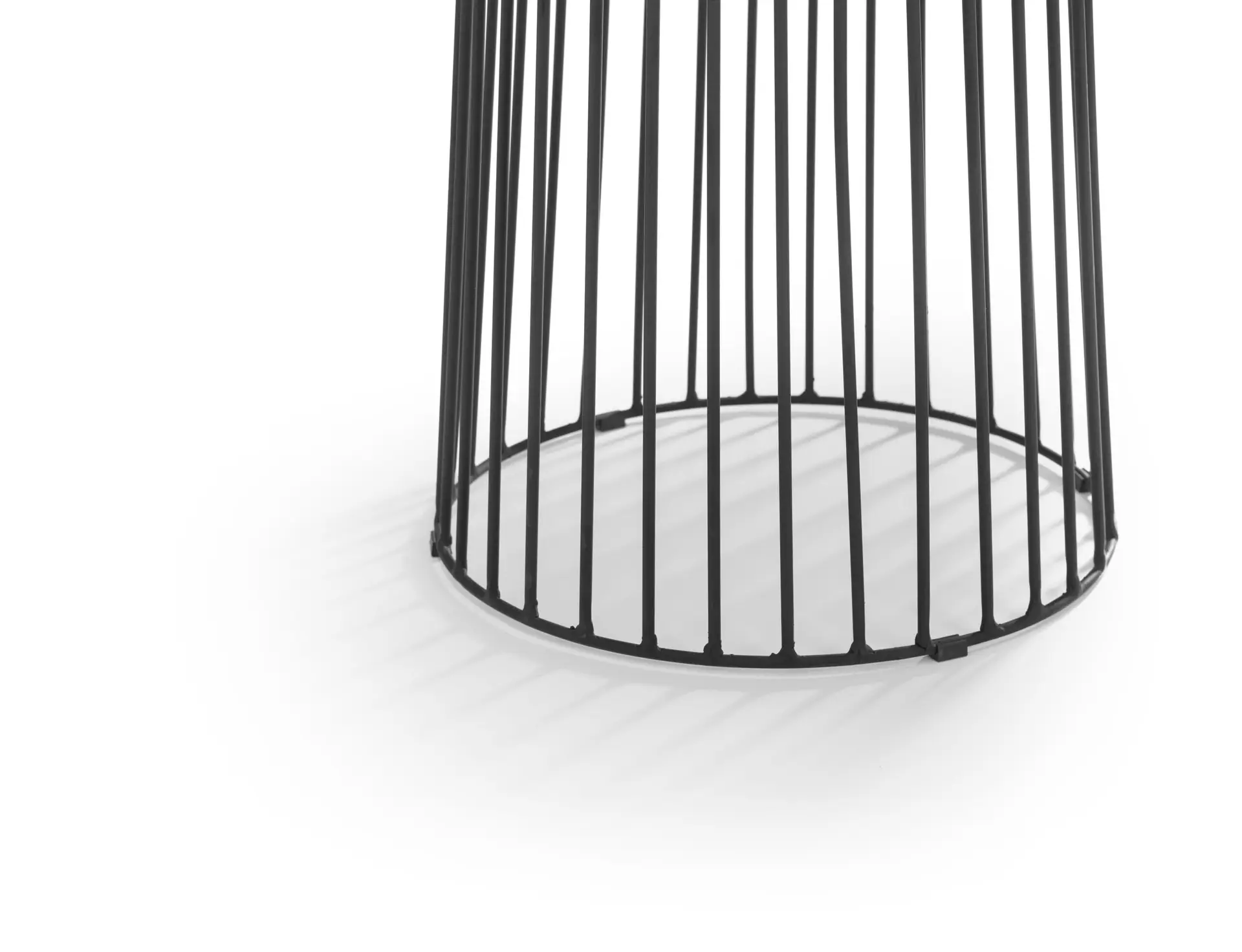 Broadway Round Lamp Table - White Marble - Image 5