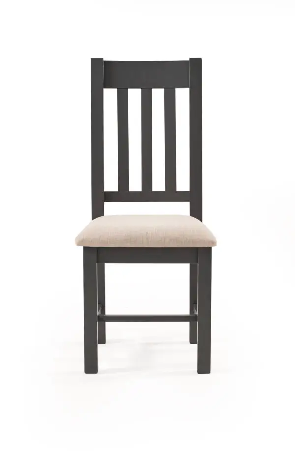 Set Of 2 Bordeaux Dining Chairs Dark Grey - Image 3