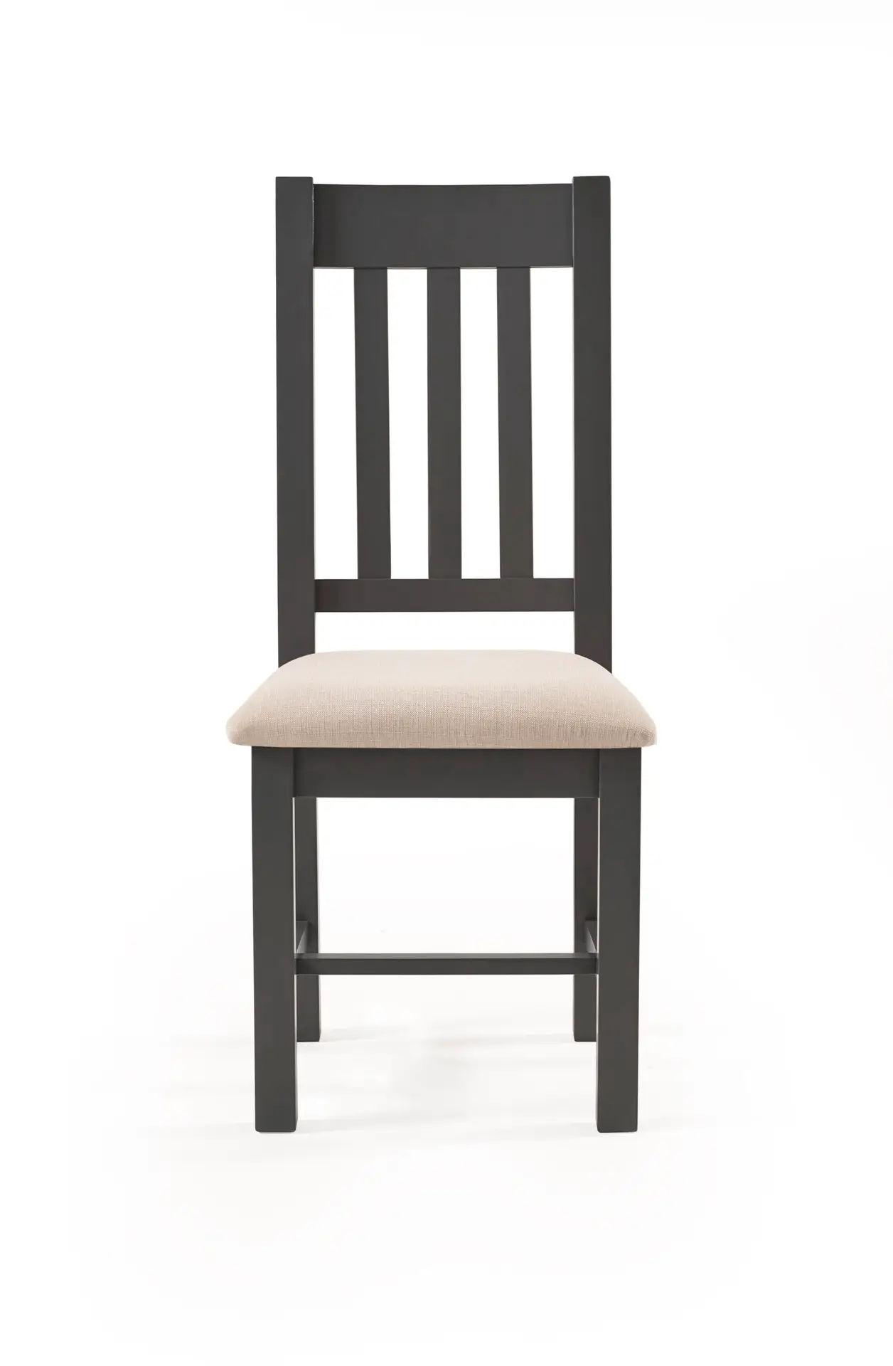 Set Of 2 Bordeaux Dining Chairs Dark Grey - Image 3