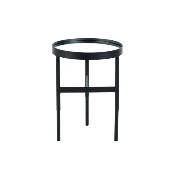 Franki Mirror Glass Lamp Table - Image 4