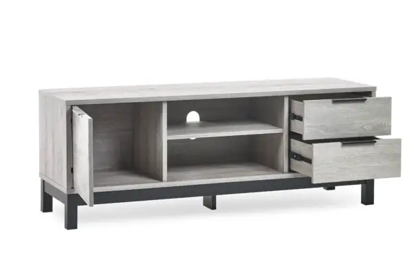 Bali Tv Unit - Grey Oak - Image 4