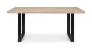 Berwick Rectangular Table and 4 Mustard Luxe Chairs