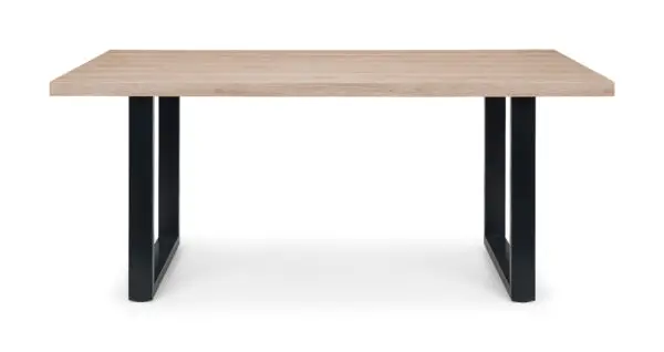 Berwick Rectangular Table and 6 Mustard Luxe Chairs - Image 3
