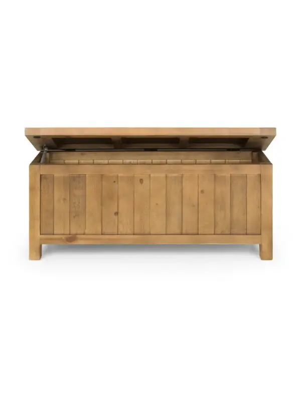 Aspen Storage Bench - Natural - Image 8