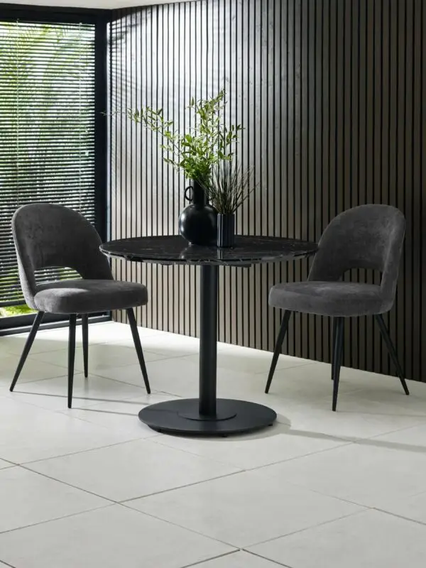 Set Of 2 Ella Dining Chairs - Onyx - Image 10