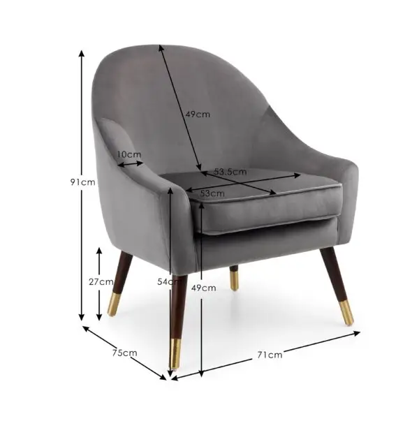 Elliot Arm Chair - Image 8