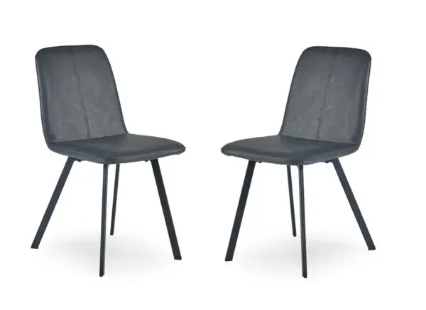 Set Of 2 Goya Chairs Antique Black - Image 2