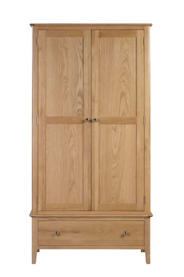 Cotswold 2 Door 1 Drawer Wardrobe - Image 4